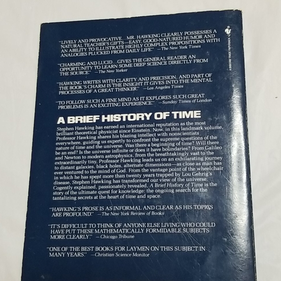 "A Brief History of Time" by Stephen Hawking - Picture 3 of 10